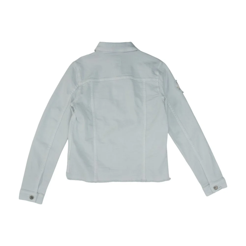 White Denim Jacket - Image 2