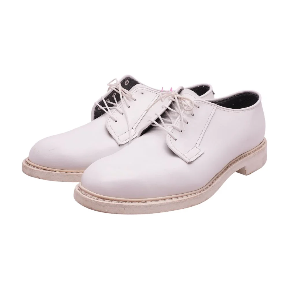 White Derby/oxford Dress Shoes