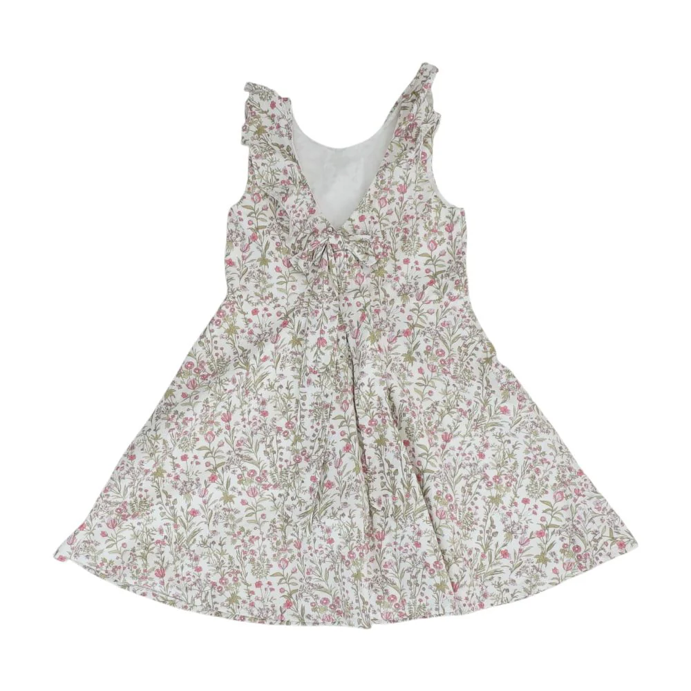 White Floral Dress - Image 2