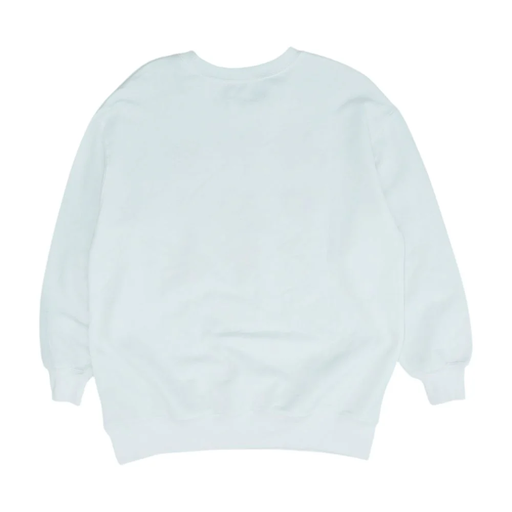 White Graphic Sweatshirt - Image 3