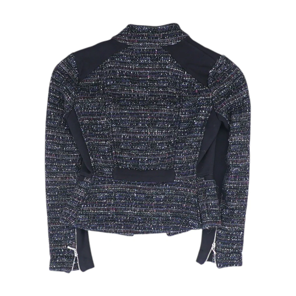 Black Petite Print Blazer - Image 2
