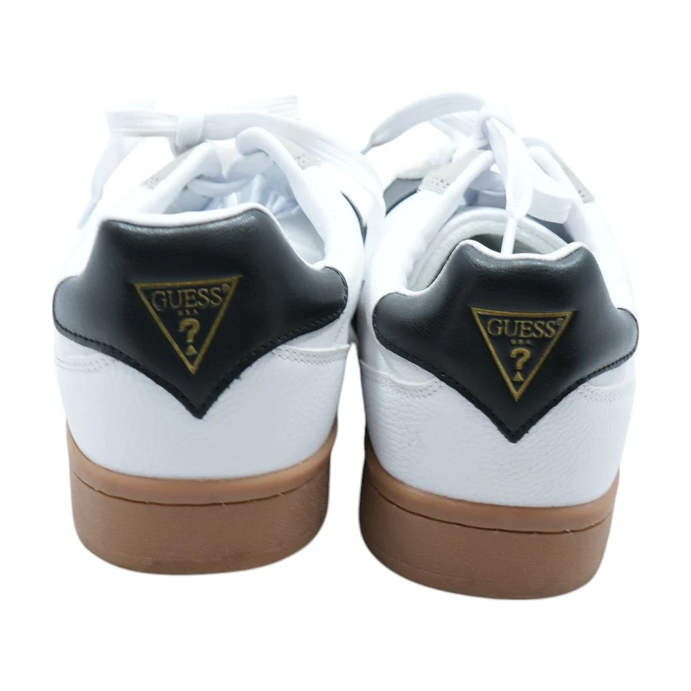White Lace Up Casual Shoes - Image 3