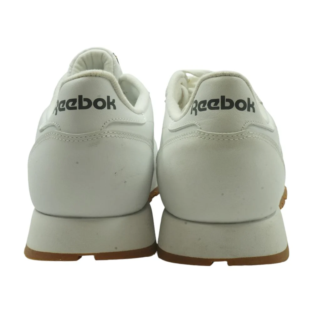 White Low Top Athletic Shoes - Image 2
