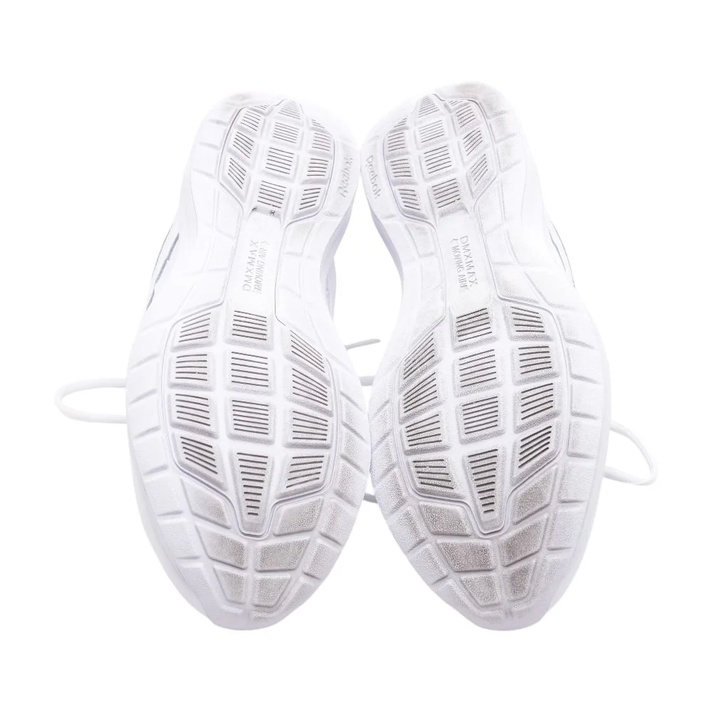 White Low Top Athletic Shoes - Image 3