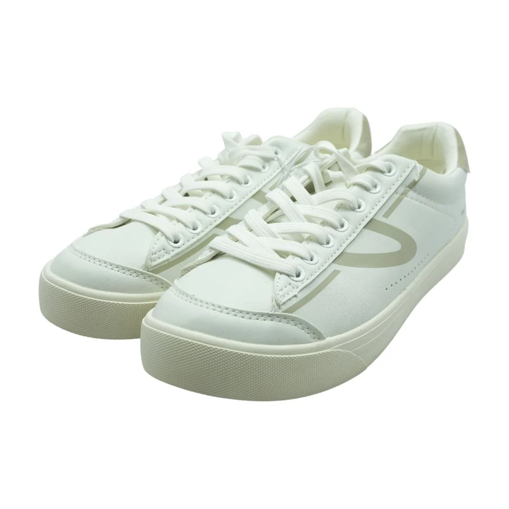 White Low Top Athletic Shoes