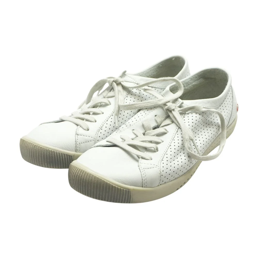 White Low Top Athletic Shoes