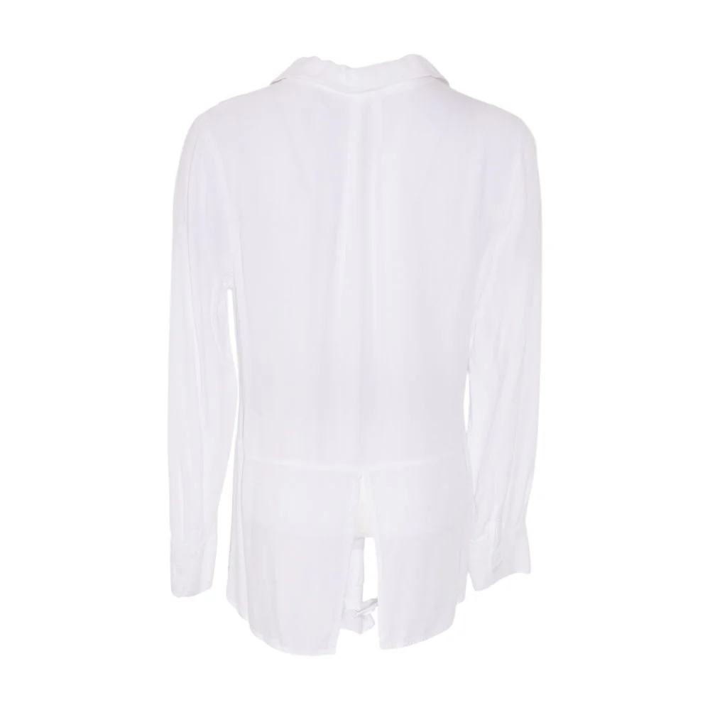 White Maternity Button Down - Image 3