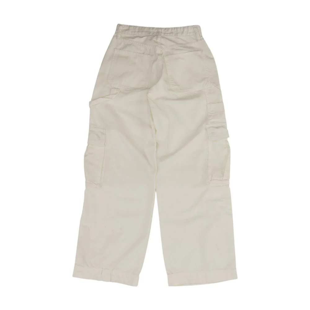 White Mid Rise Jeans - Image 2