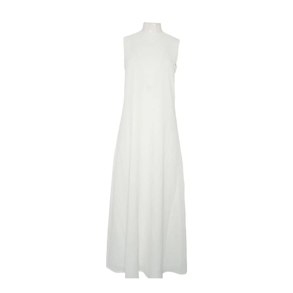 White Midi Dress Set - Image 2