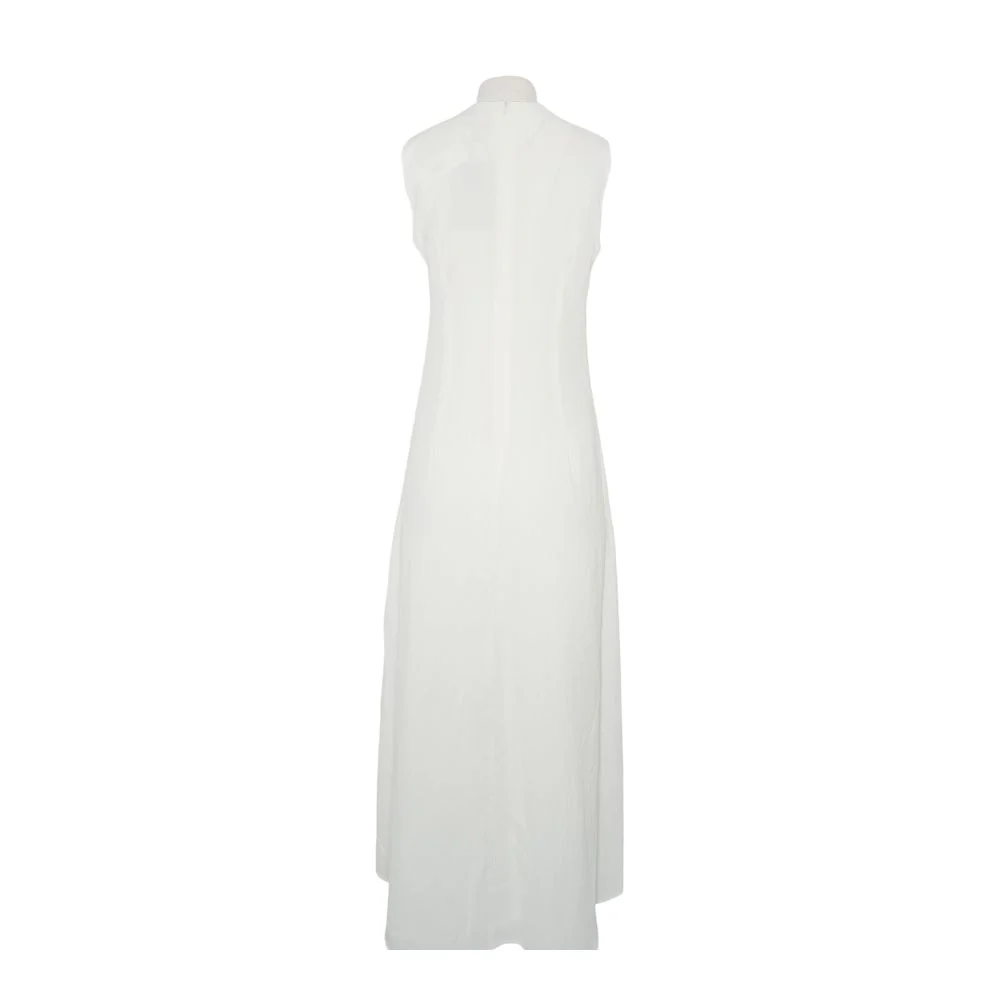 White Midi Dress Set - Image 3