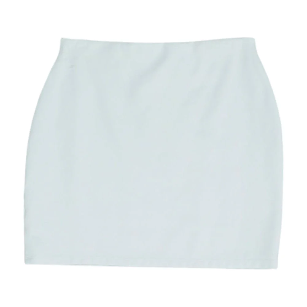 White Mini Skirt - Image 2