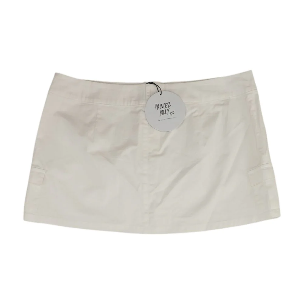 White Mini Skirt - Image 2