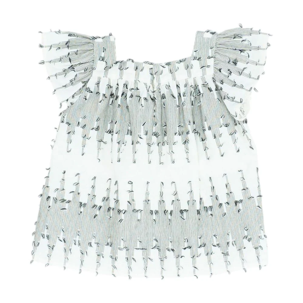 White Misc Knit Top - Image 2