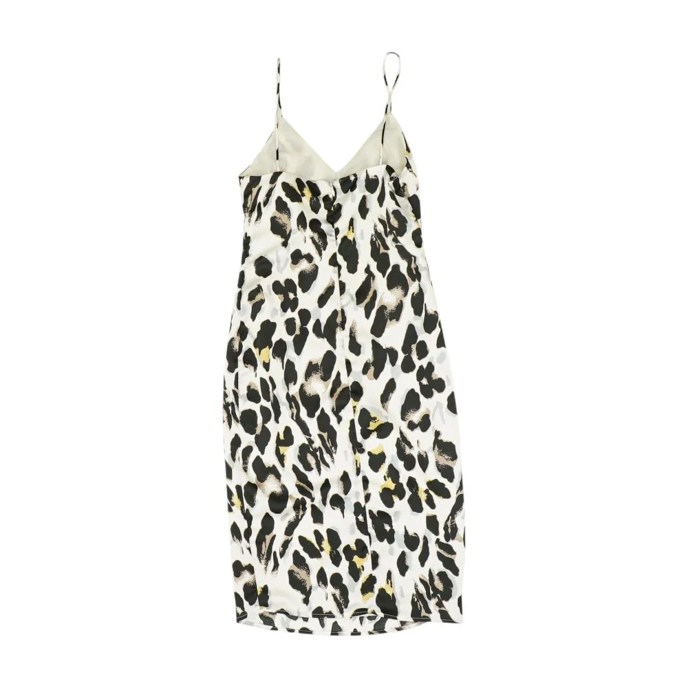 White Misc Midi Dress - Image 2