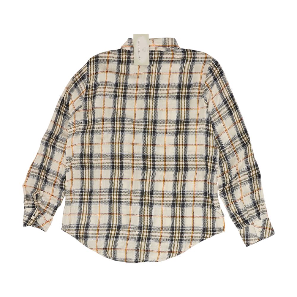 White Plaid Button Down - Image 2