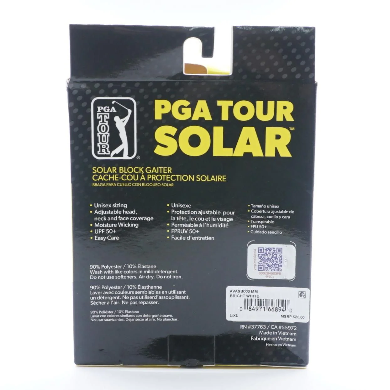 White Solar Block Gaiter - Image 2