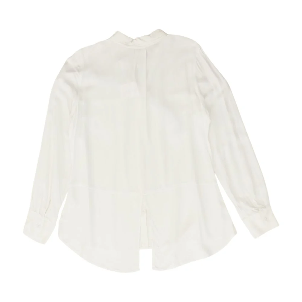 White Solid Button Down - Image 2