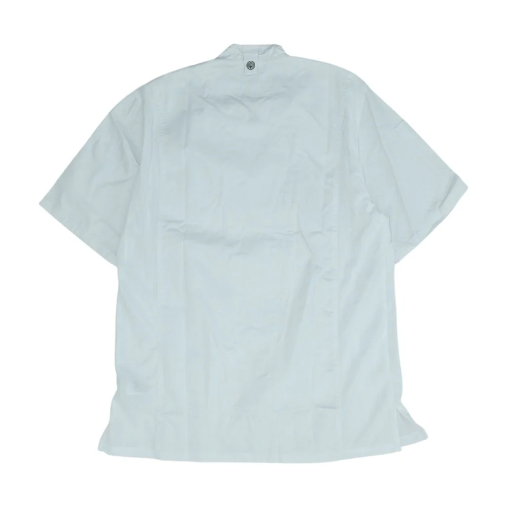 White Solid Chef Coat - Image 2