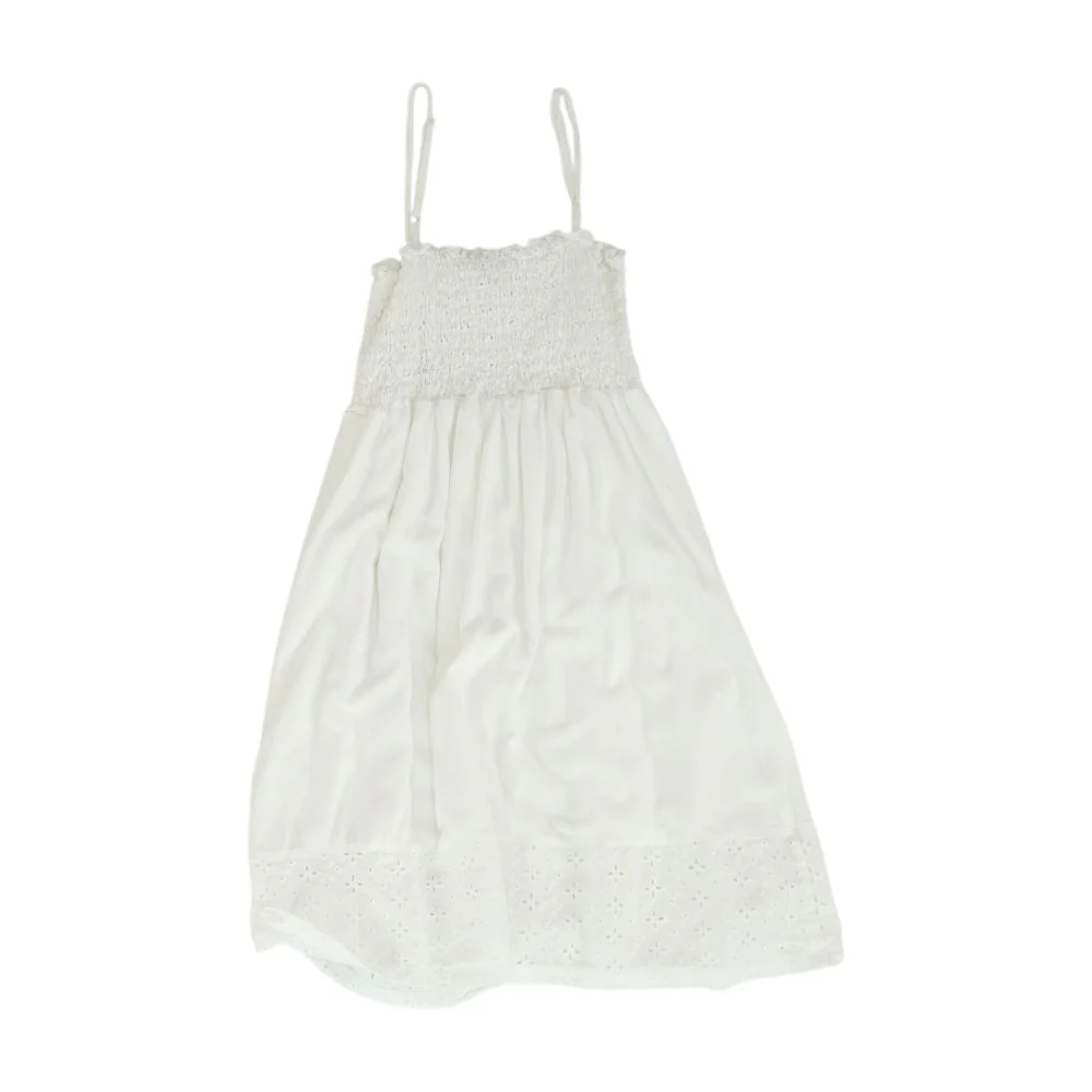 White Solid Dress - Image 2