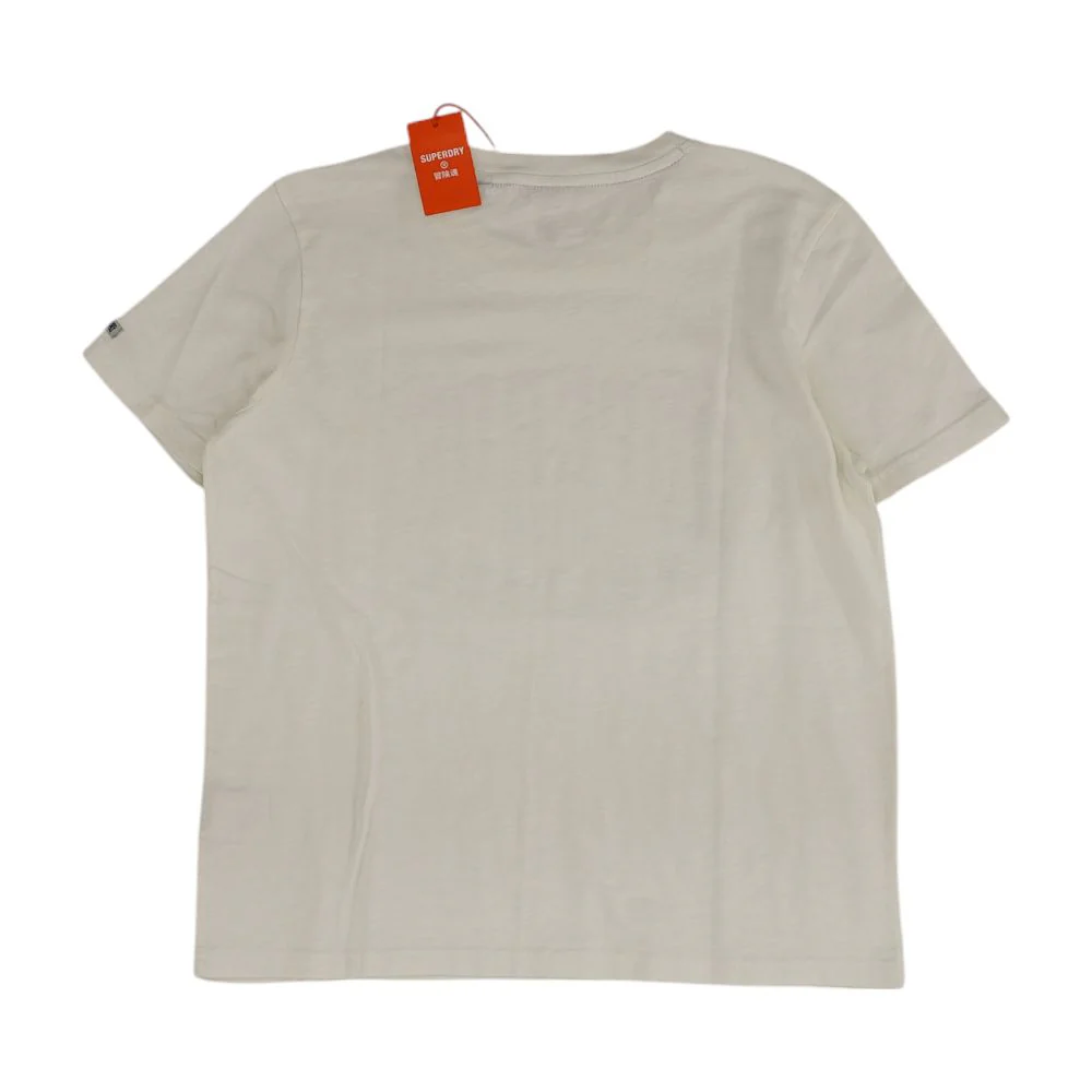 White Solid Graphic/logo T-Shirt - Image 2