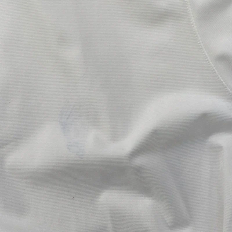 White Solid Long Sleeve Button Down - Image 3