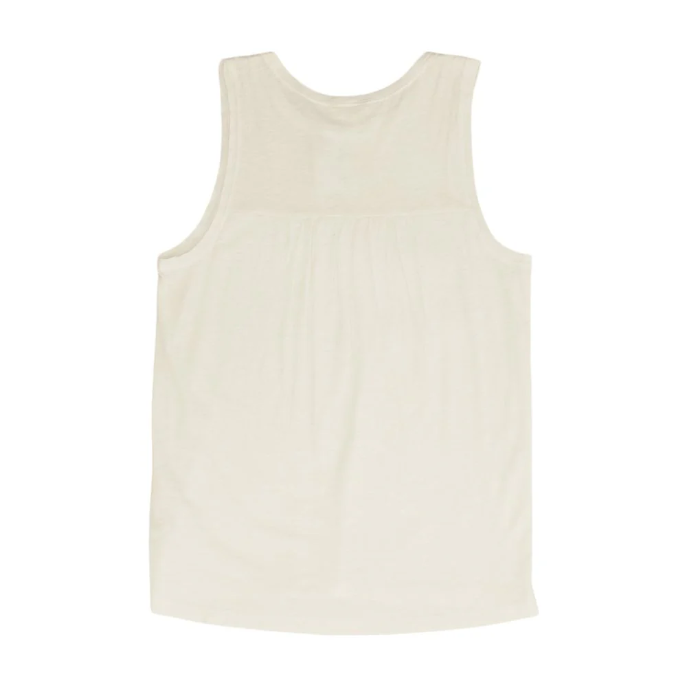 White Solid Tank - Image 2