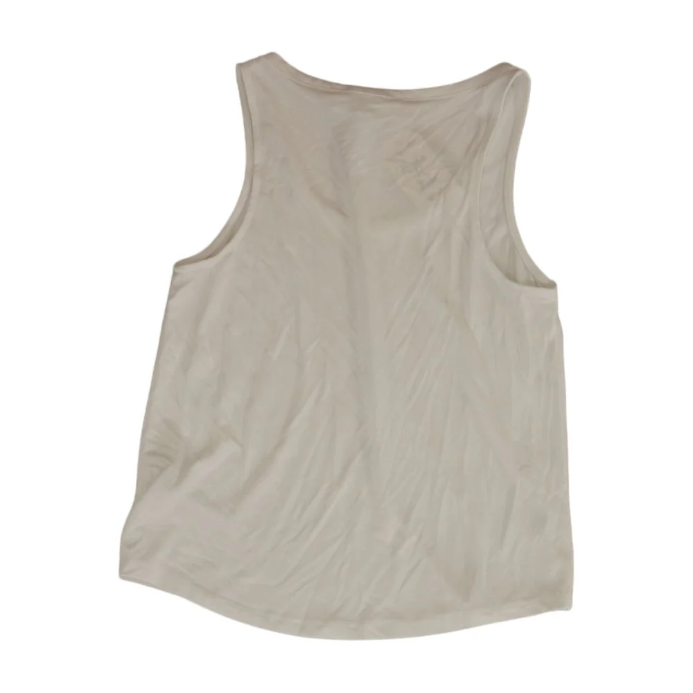 White Solid Tank - Image 2