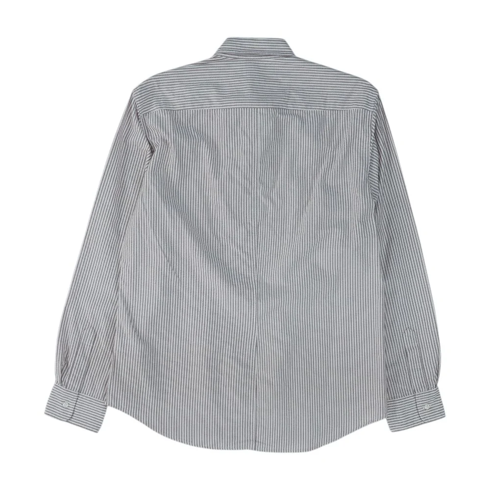 White Striped Button Down - Image 2