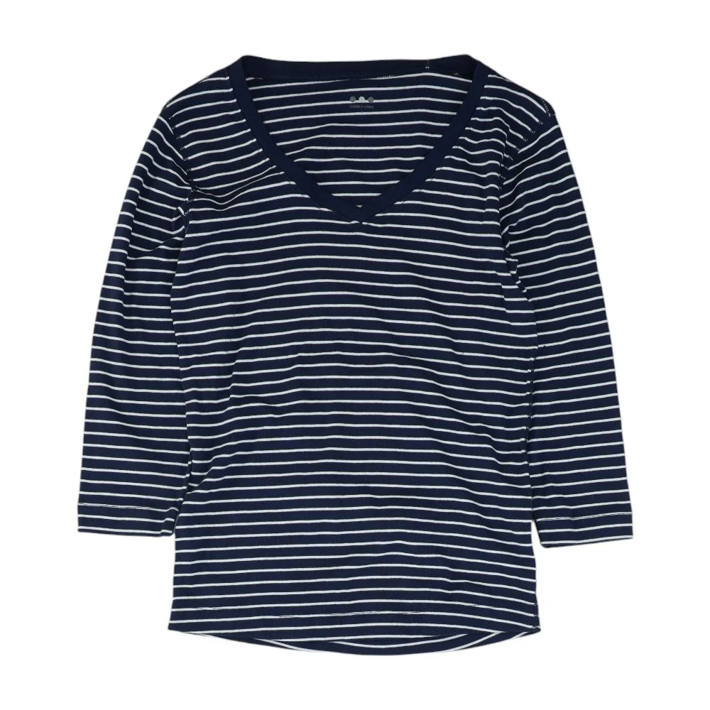 White Striped T-Shirt - Image 2