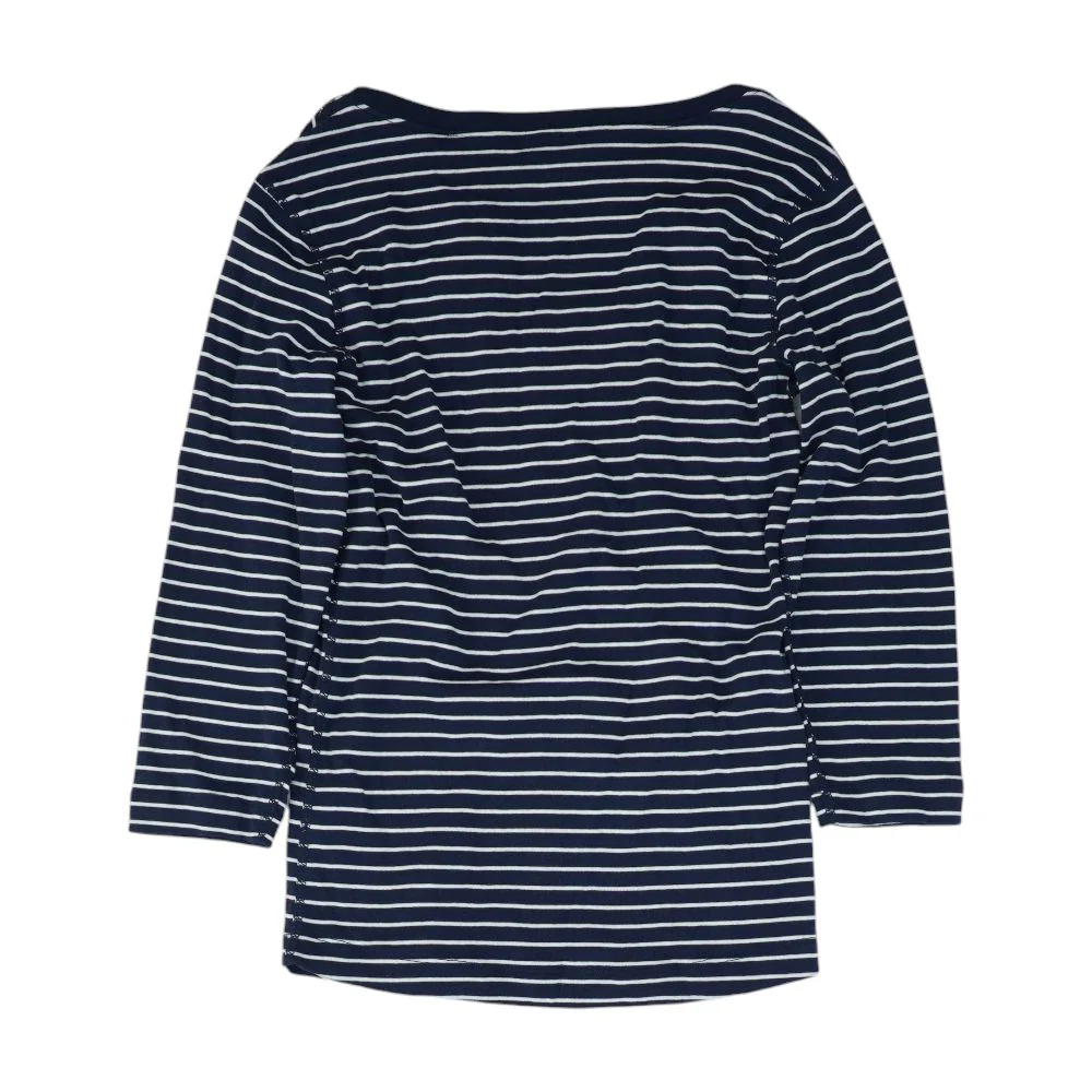 White Striped T-Shirt - Image 3