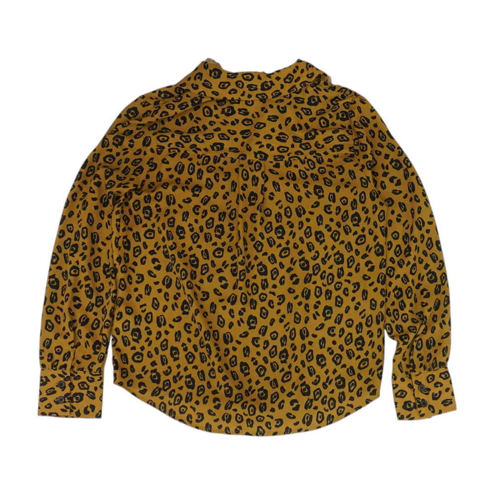 Brown Animal Print Blouse - Image 2