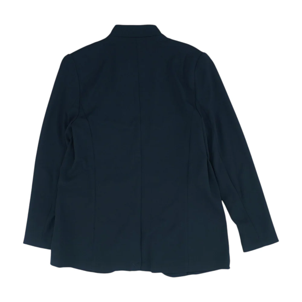 Black Solid Blazer - Image 2