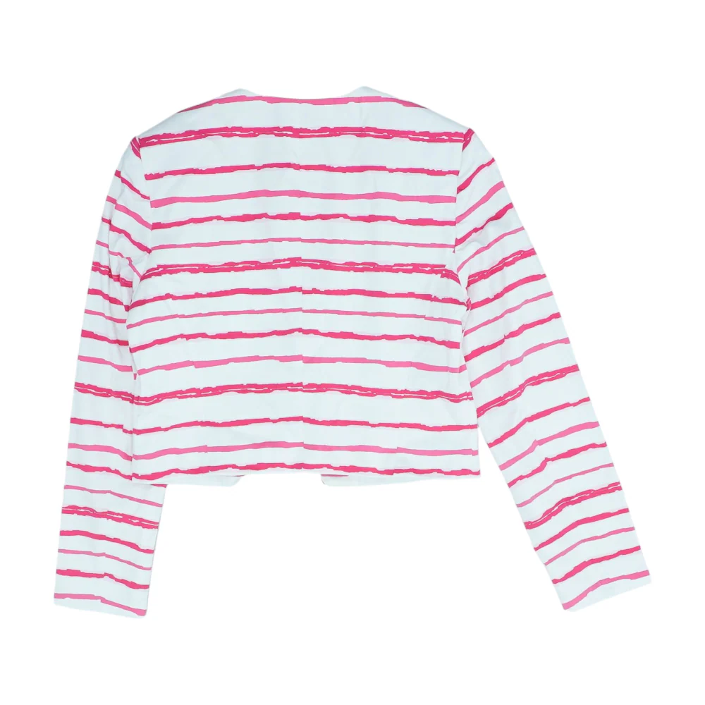 White Striped Blazer - Image 2