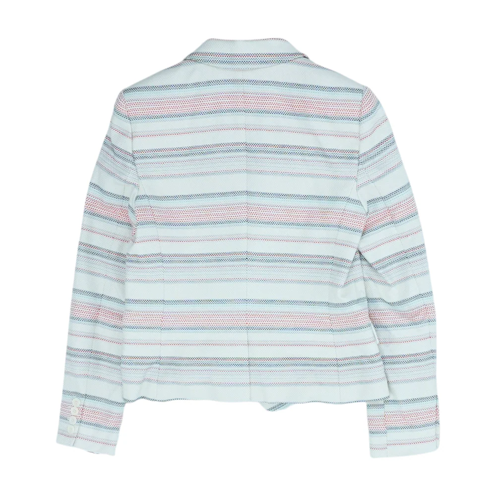 Ivory Striped Blazer - Image 2