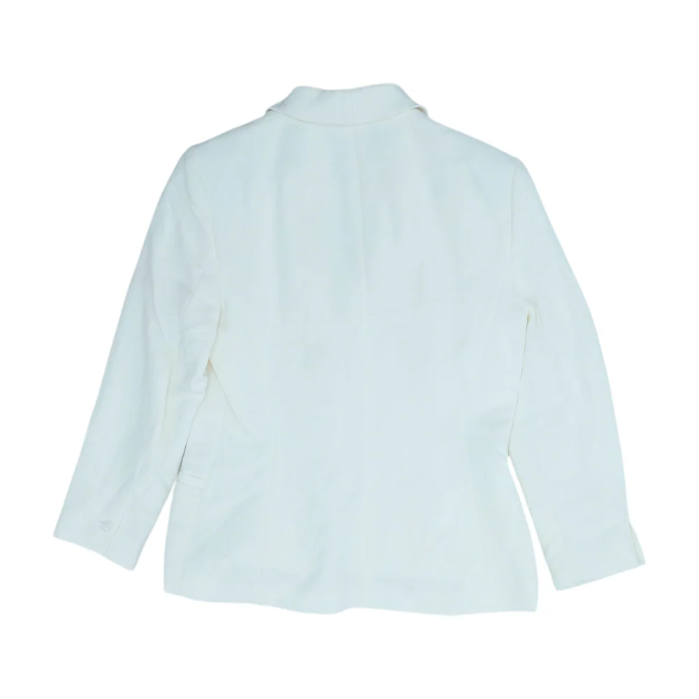 Ivory Solid Blazer - Image 2