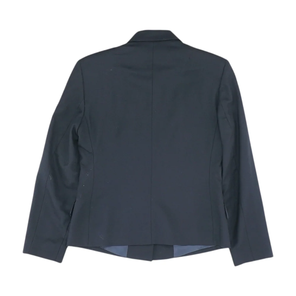 Navy Solid Blazer - Image 2