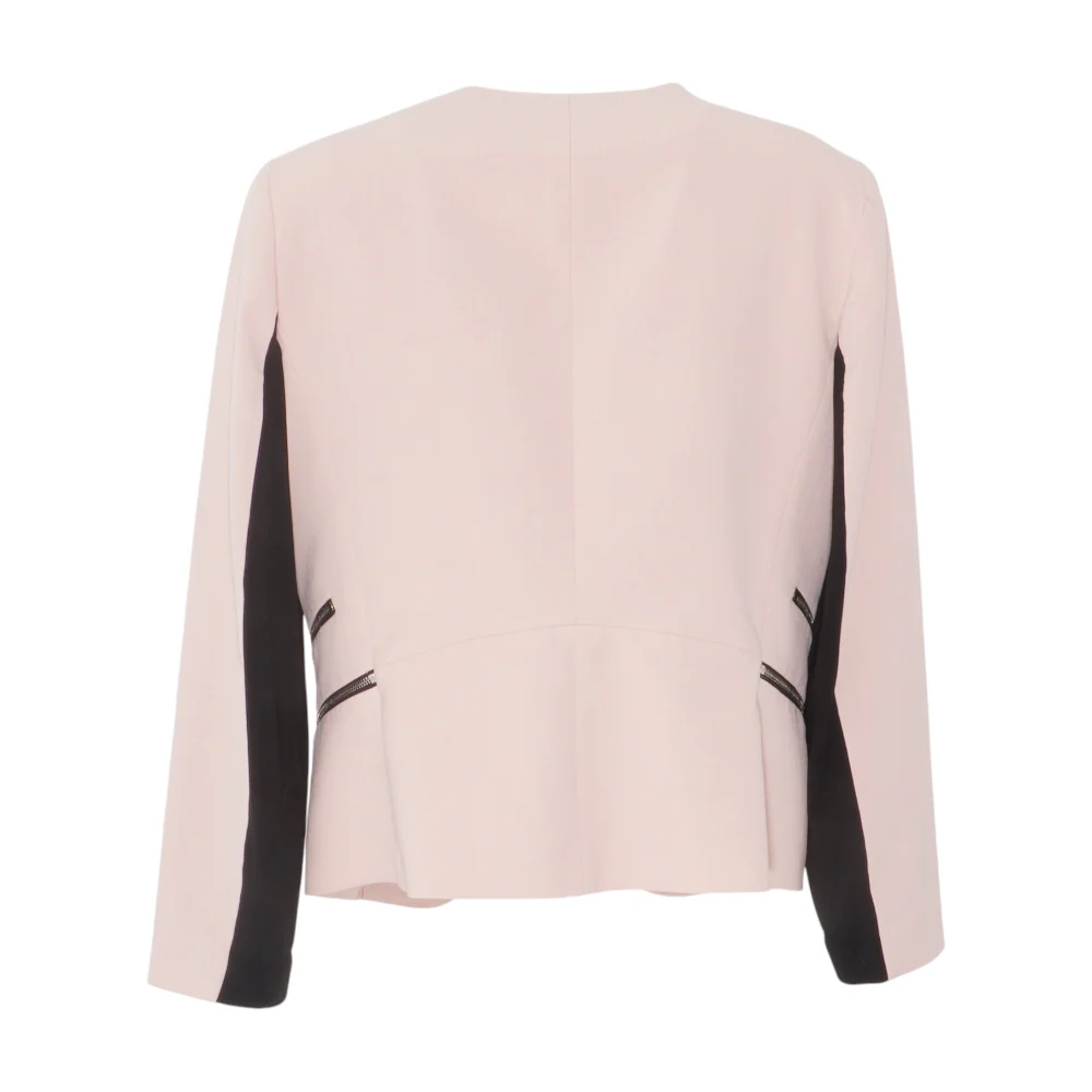 Pink Solid Blazer - Image 2