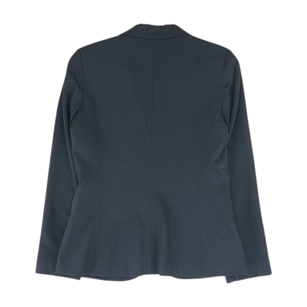 Black Solid Blazer - Image 2