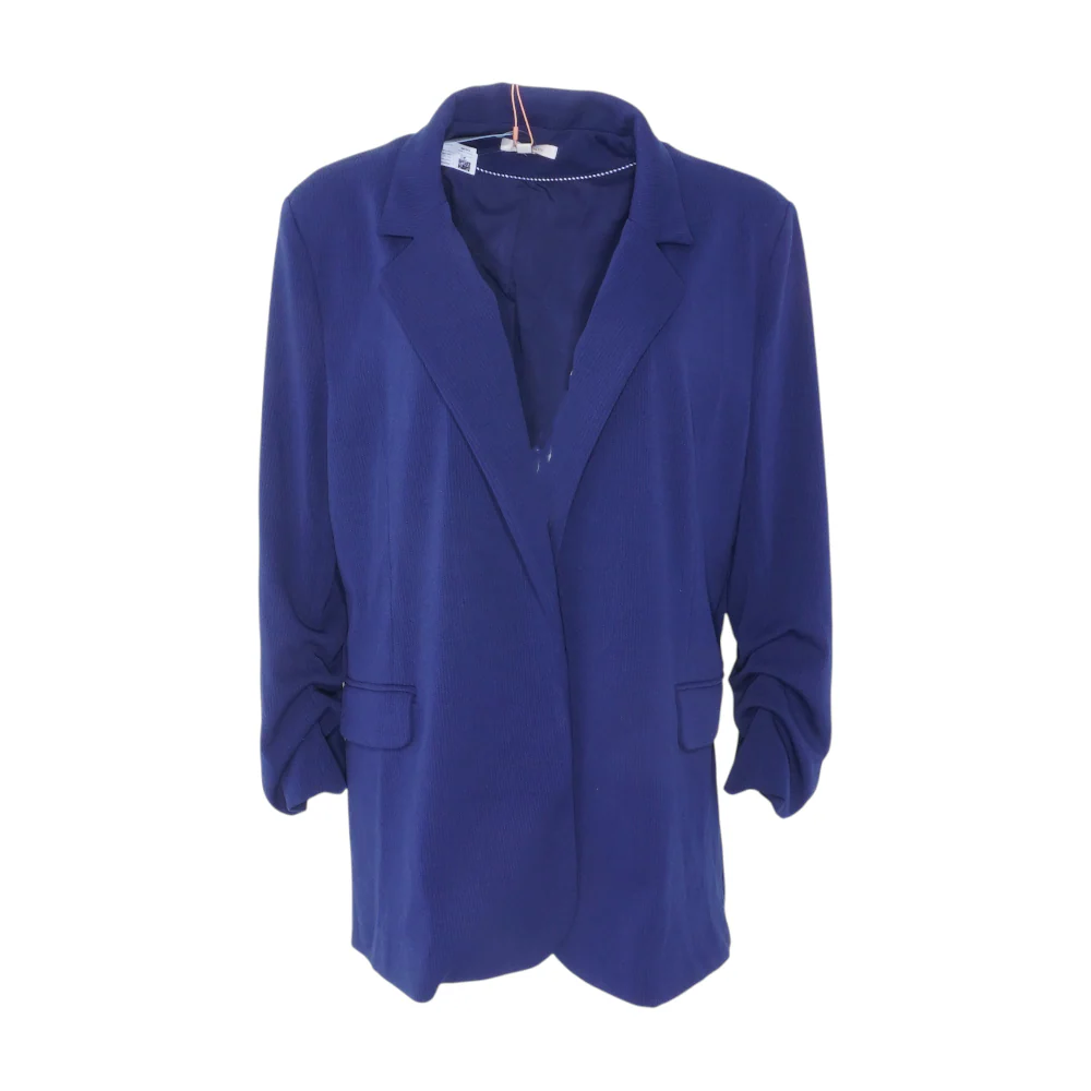 Navy Solid Blazer