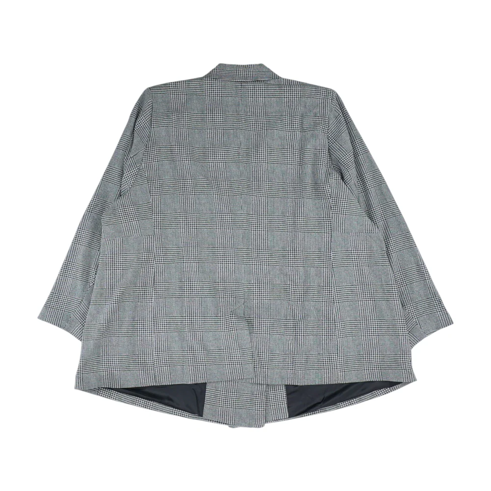 Black Plus Abstract Blazer - Image 2
