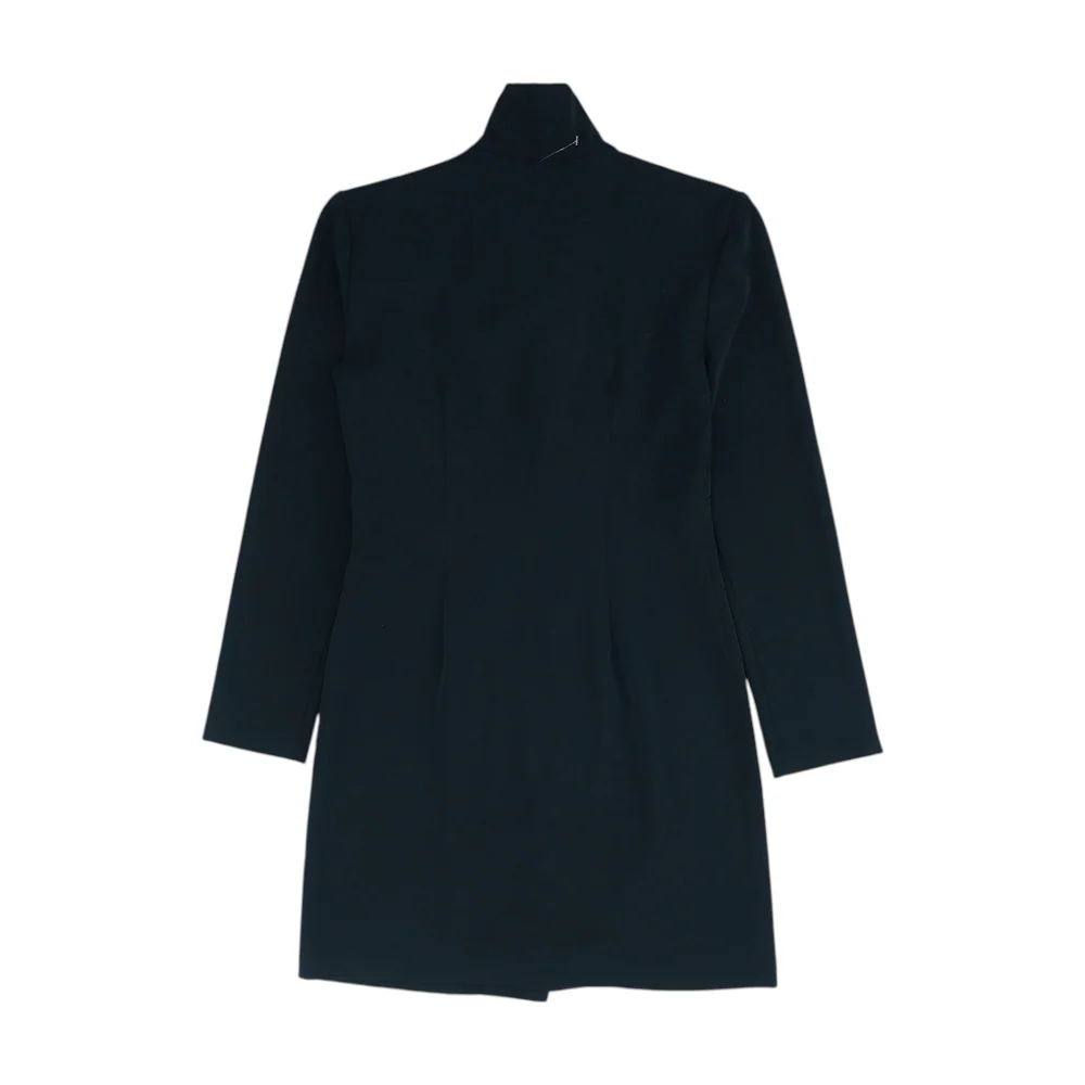 Black Solid Blazer - Image 2