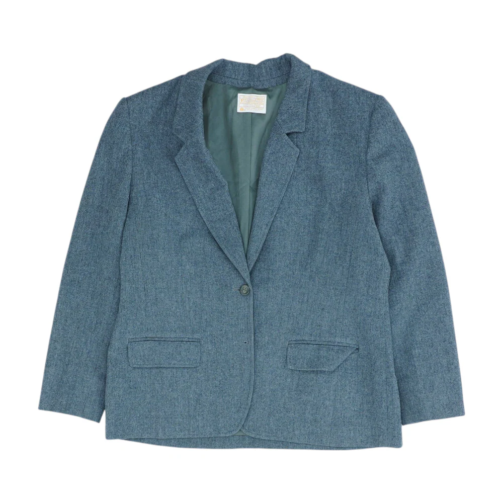 Gray Solid Blazer