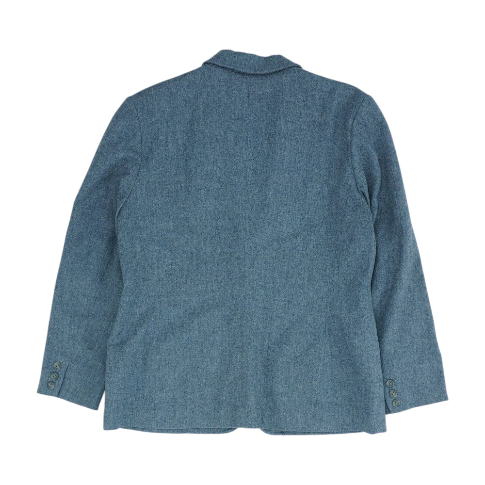 Gray Solid Blazer - Image 2