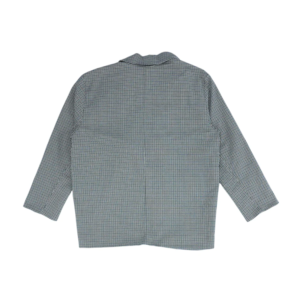 Brown Houndstooth Blazer - Image 2