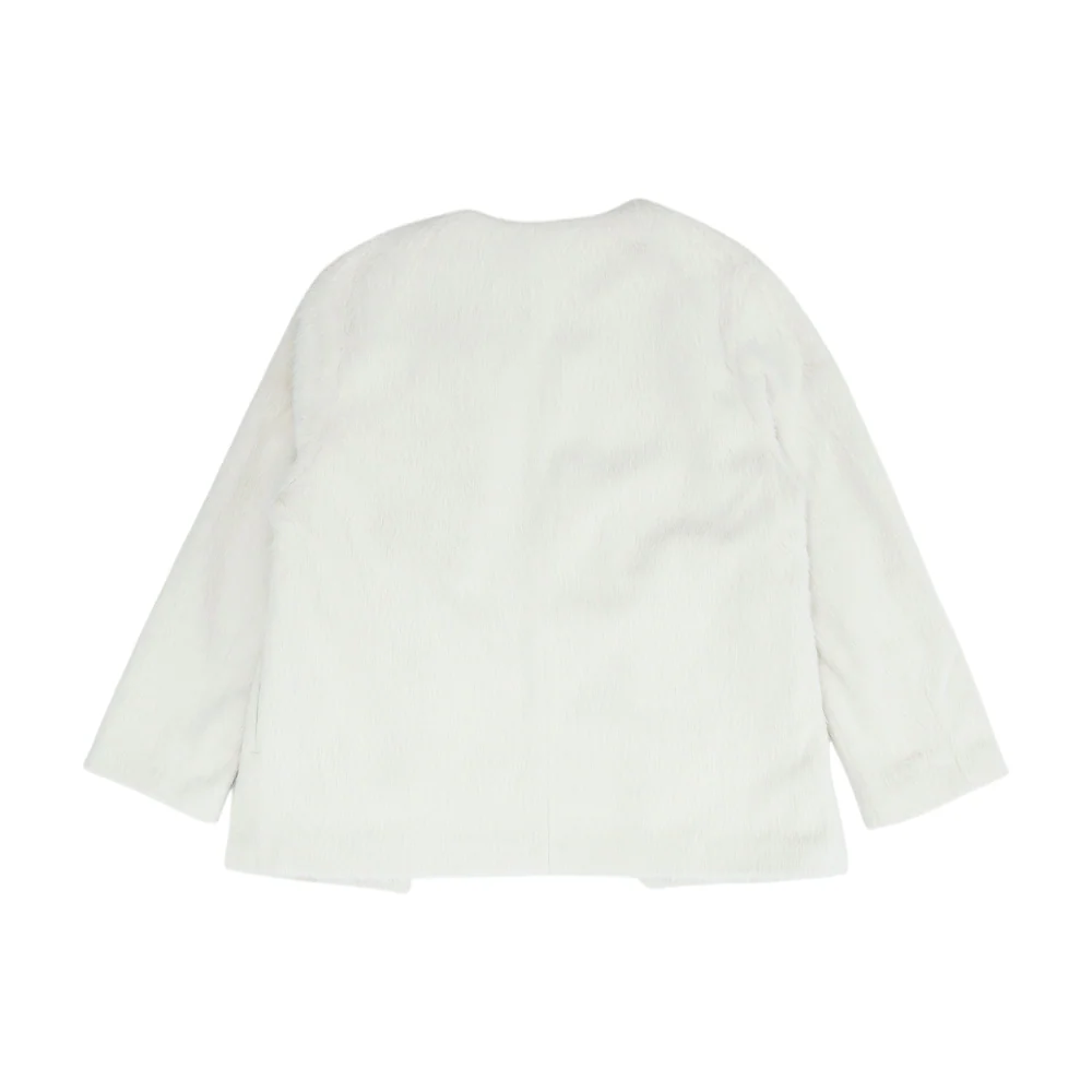 Ivory Solid Blazer - Image 2