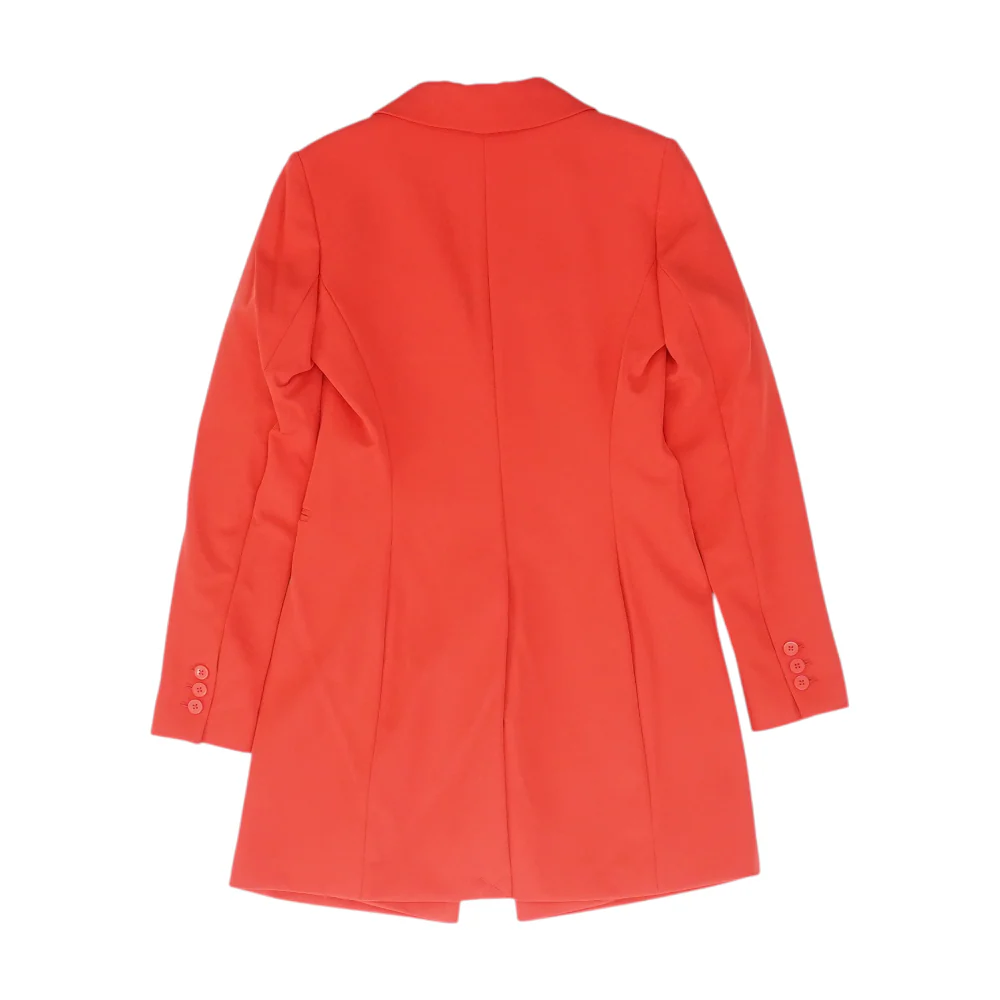 Red Solid Blazer - Image 2