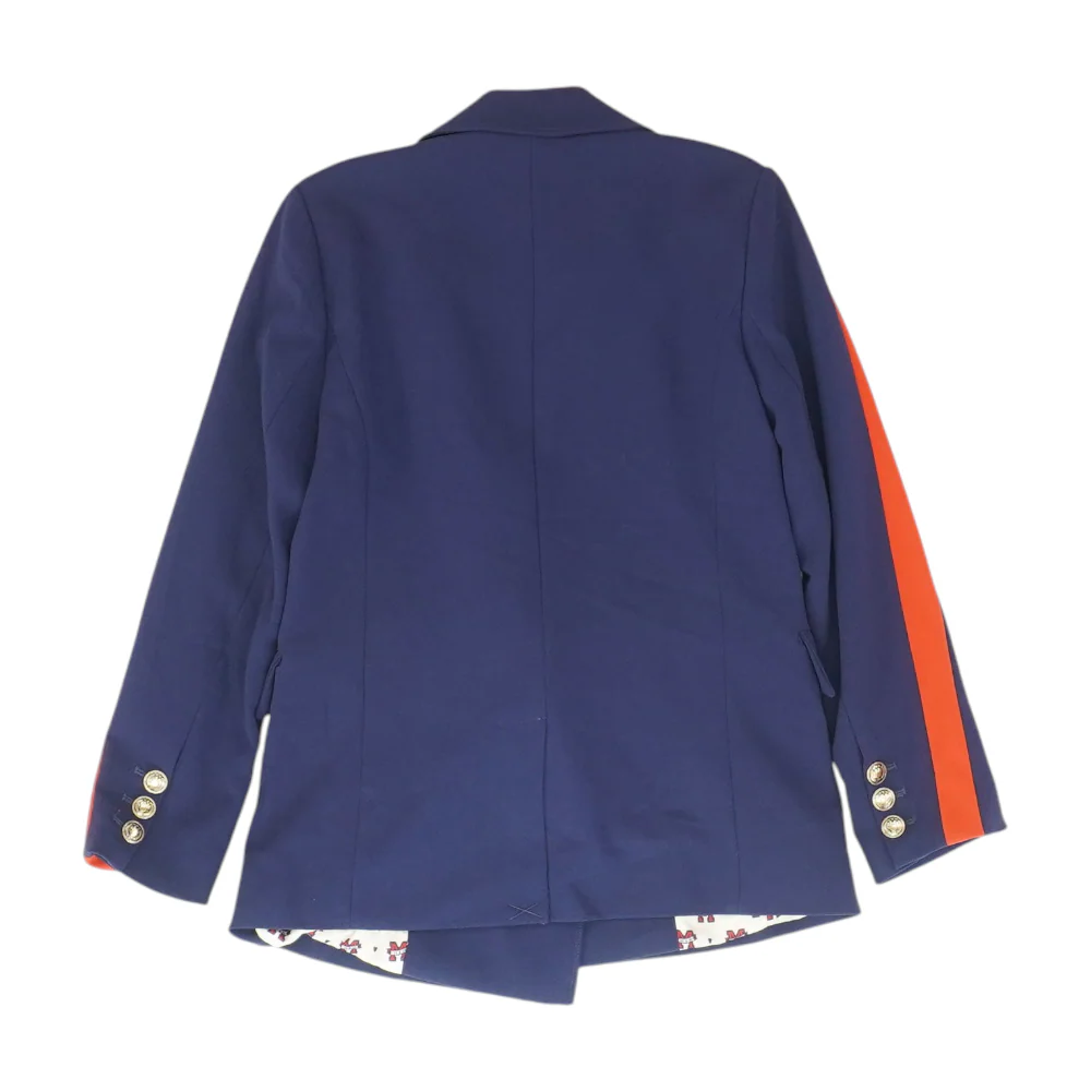 Navy Solid Blazer - Image 2