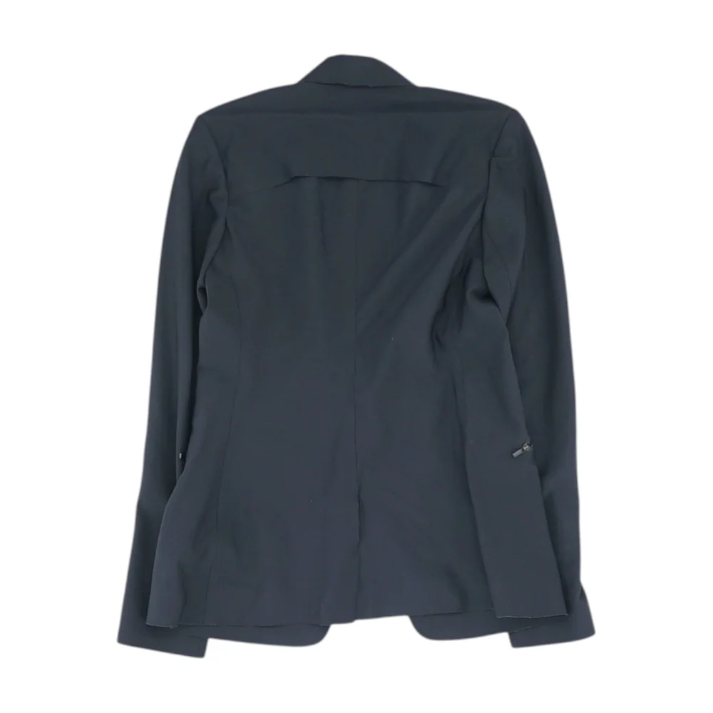 Black Solid Blazer - Image 2
