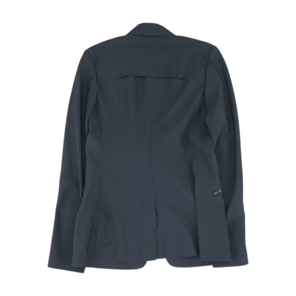 Black Solid Blazer - Image 4
