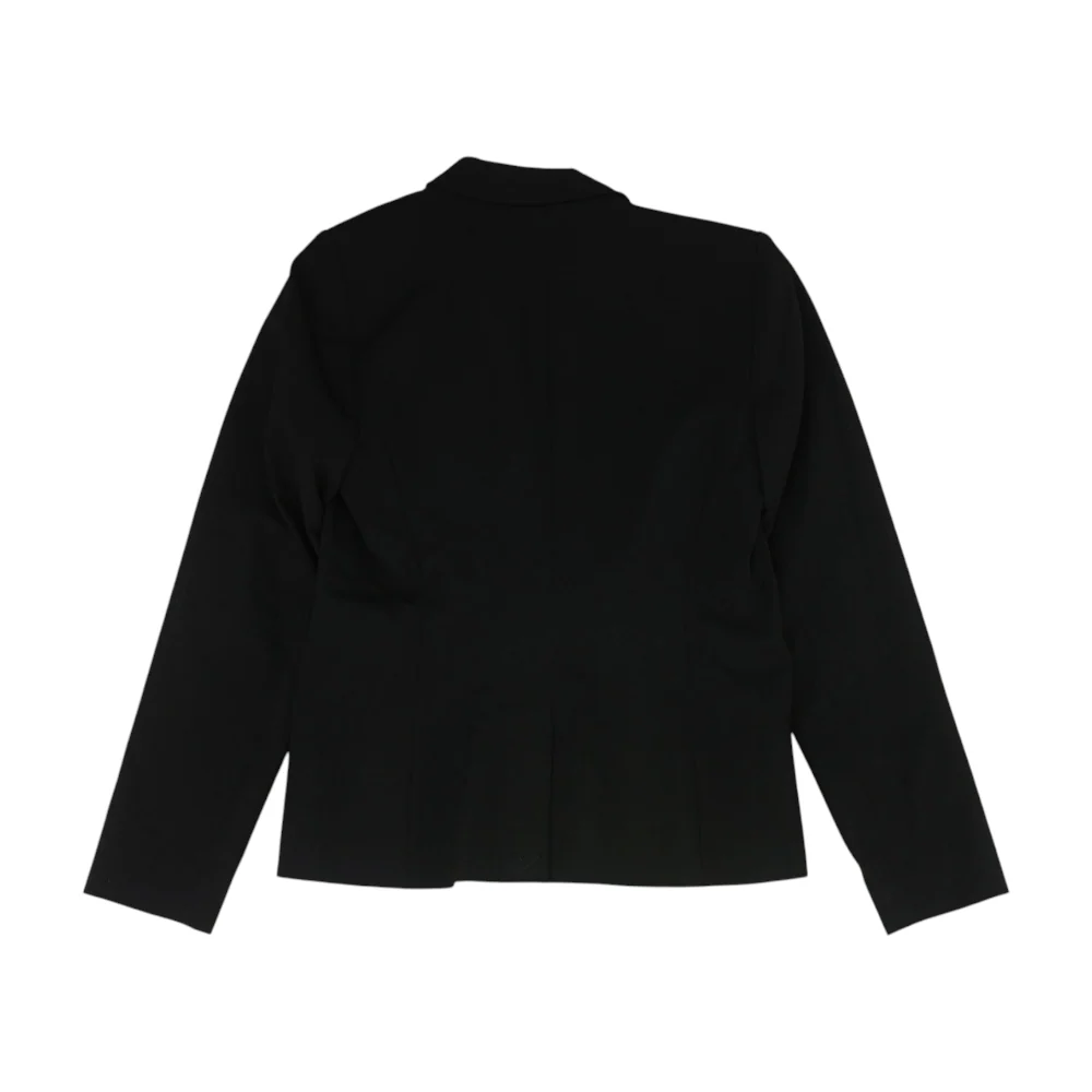 Black Petite Solid Blazer - Image 2